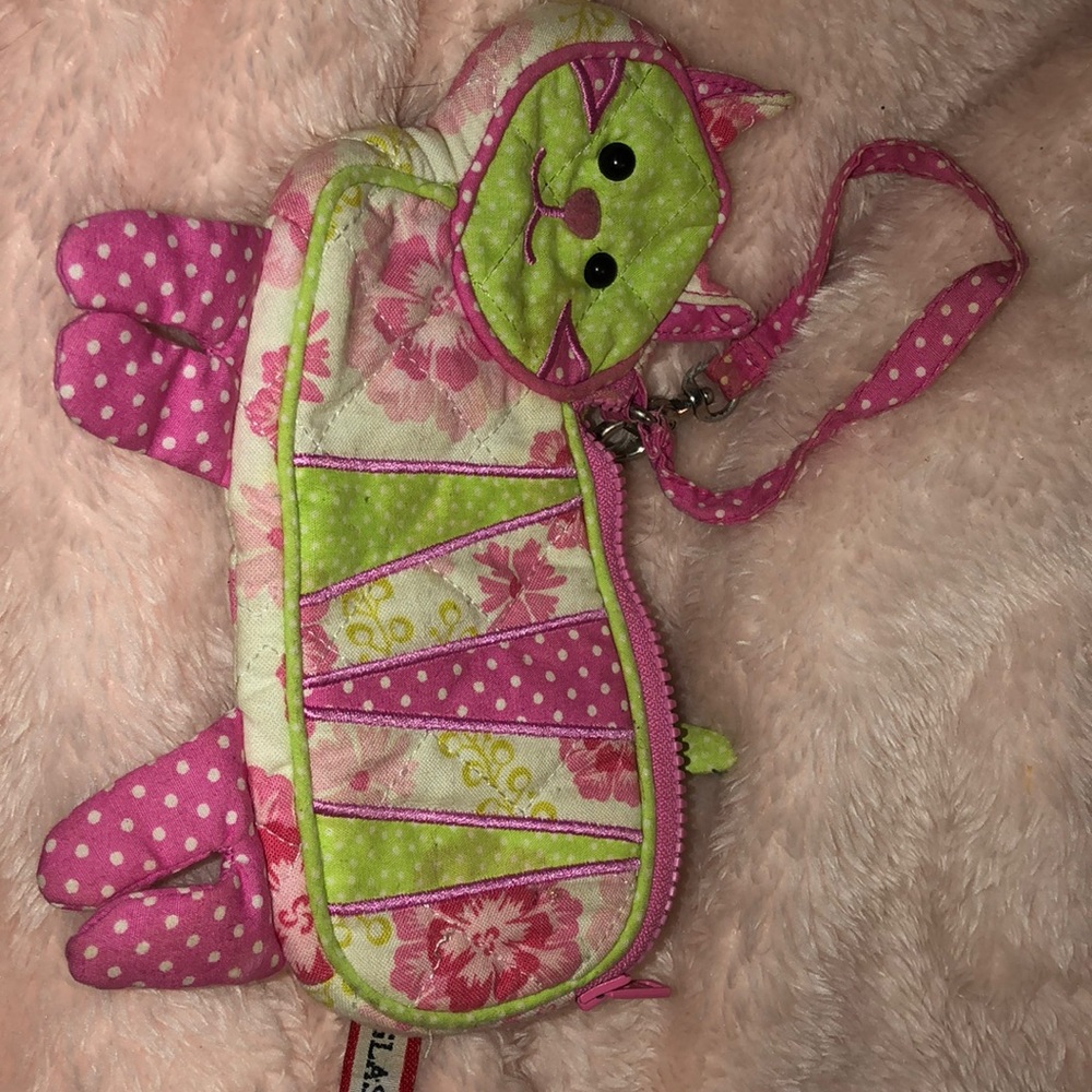 Children’s cat wristlet/clutch